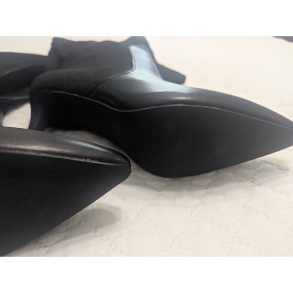 🖤🔥 ZBY Black Knee-High Stiletto Boots – Size 9.5 – New - Picture 8 of 8